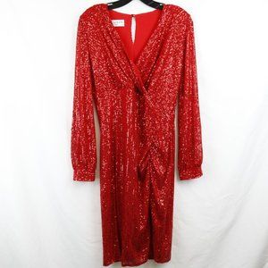 Allison Designs Red Sequin Dress - FCM18
